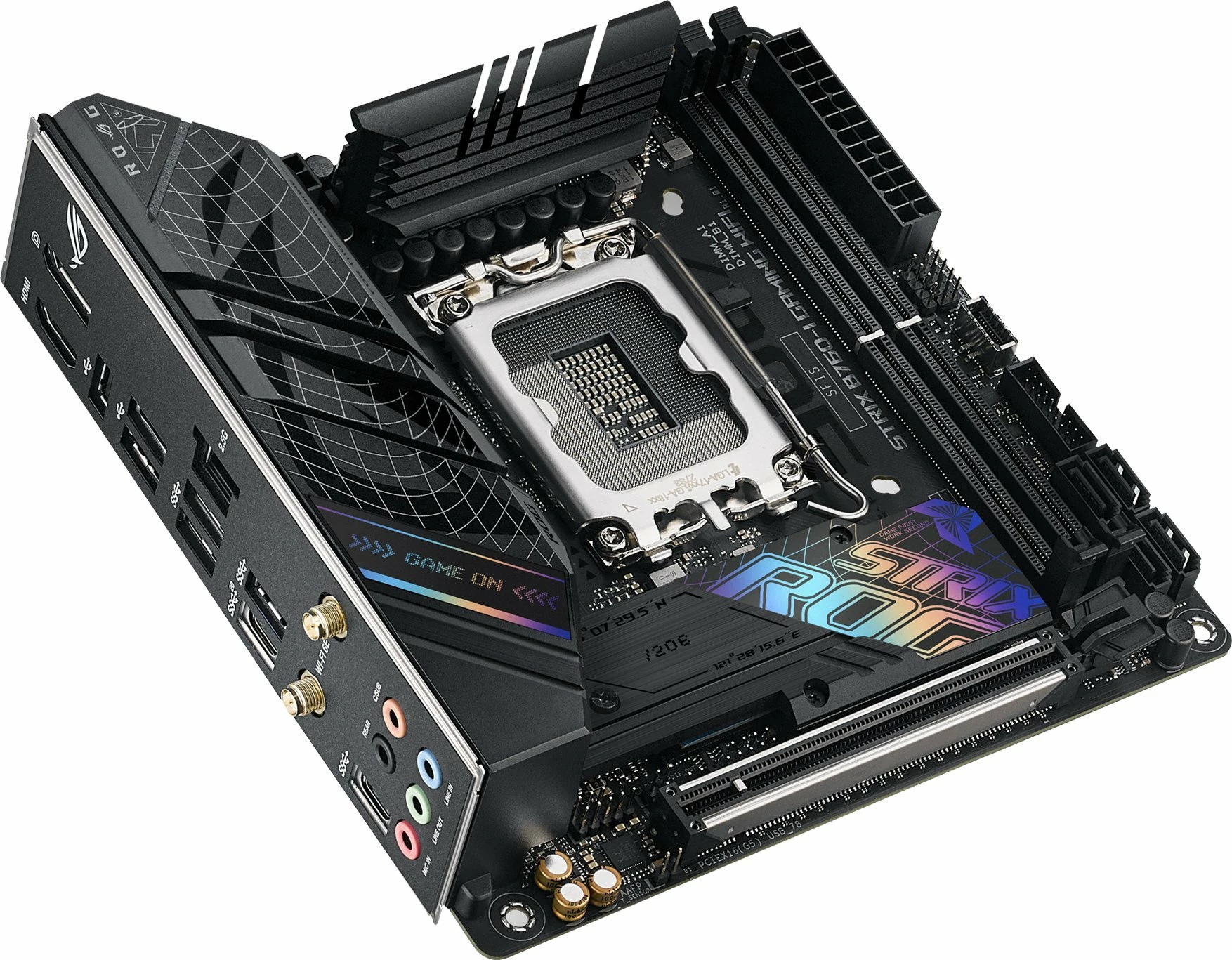 Pllakë amë Asus ROG STRIX B760-I Gaming WiFi Mini-ITX