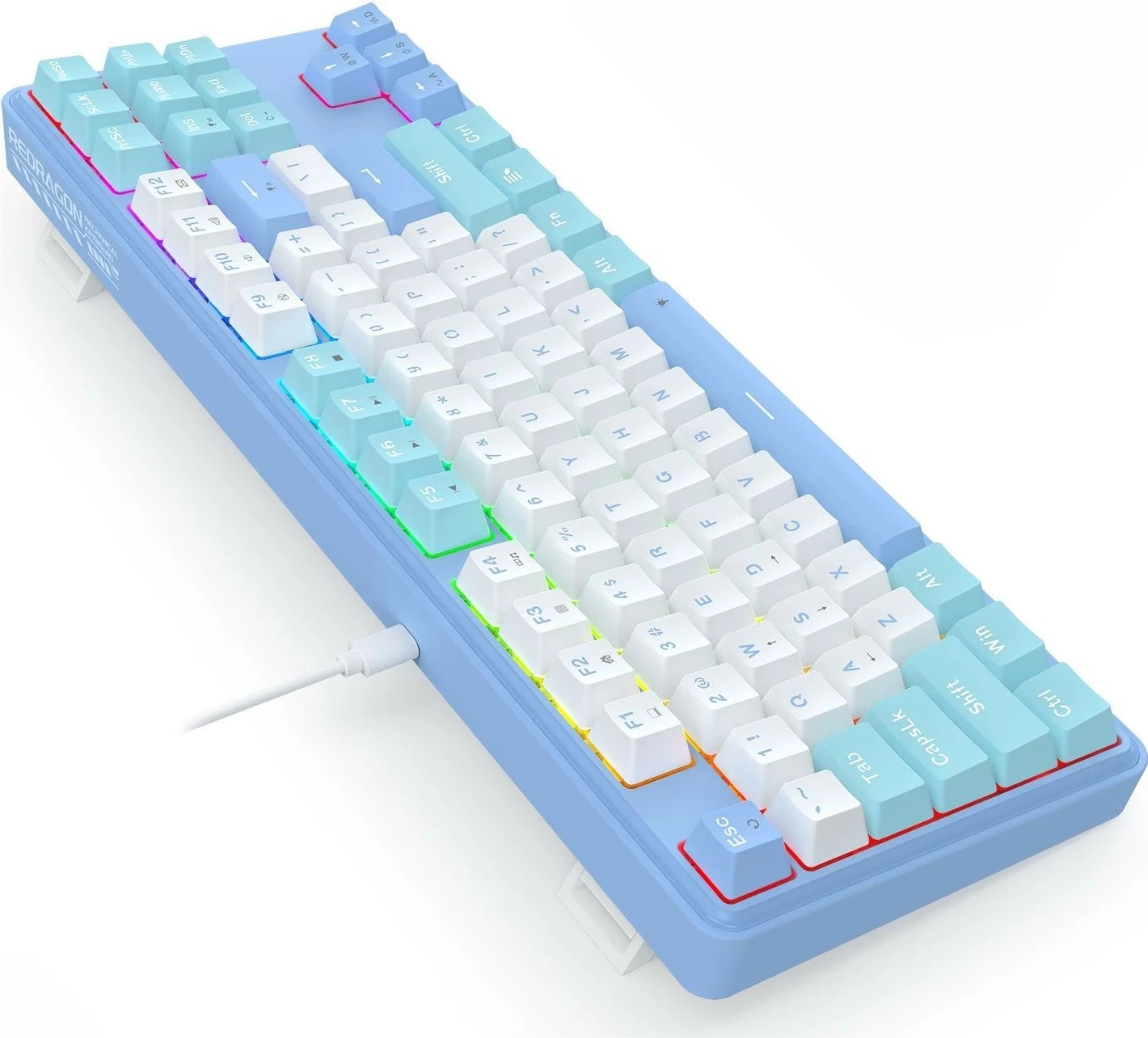 Tastierë Redragon K707WBB-RGB StarBlade, RGB, mekanike, e bardhë