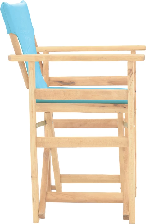 Karrige regjisori, dru ahu, pëlhurë tirqoize