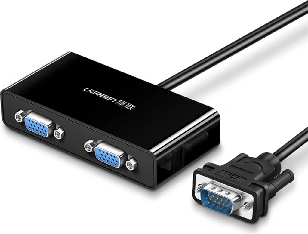 Splitter VGA Ugreen 40254, 1x2, 1920x1440 60Hz, 1m, i zi