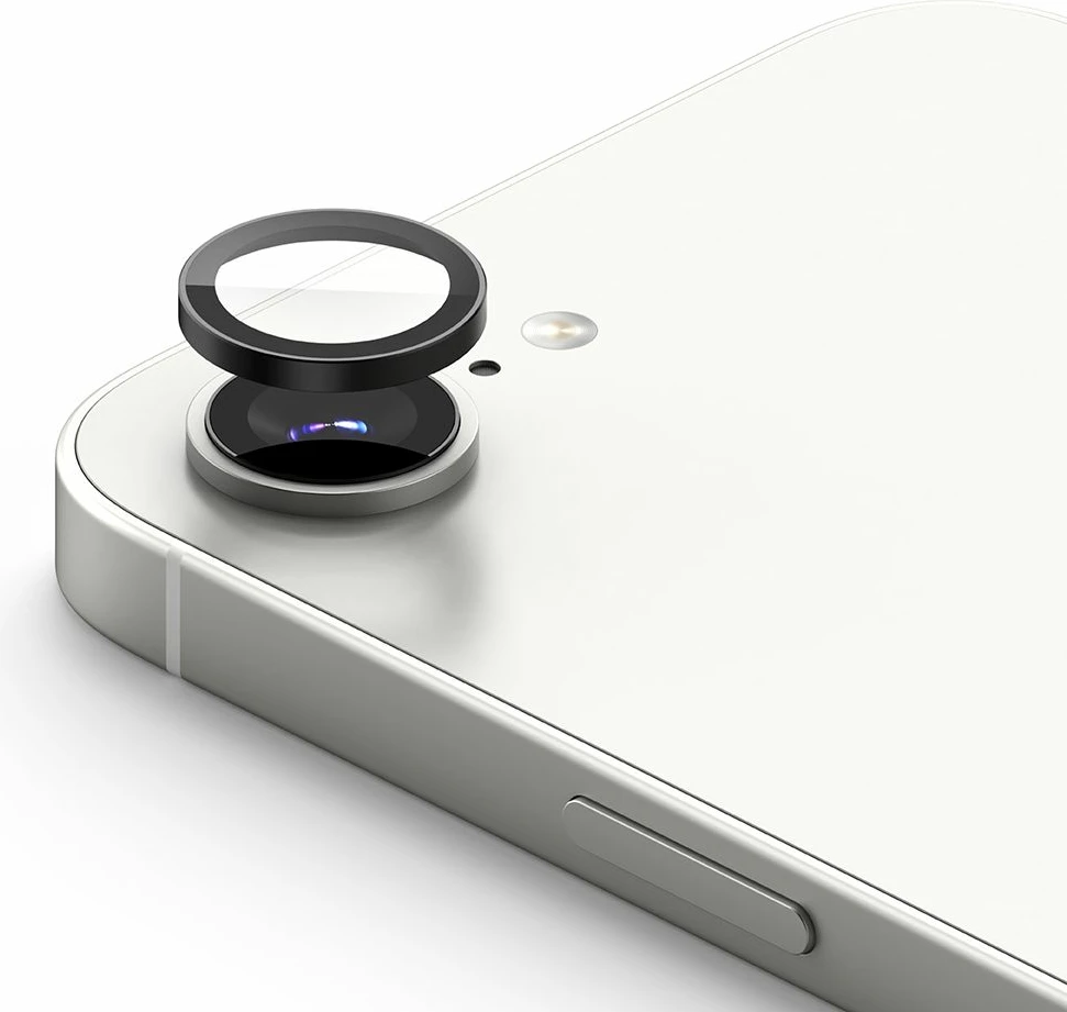 Mbrojtës kornize kamere Ringke për iPhone 16e, 2 copë, Zi
