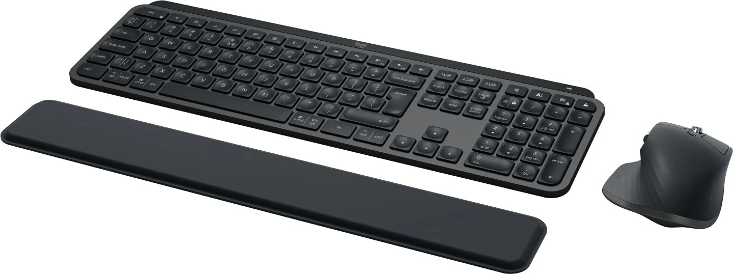 Set tastierë dhe maus Logitech Master MX Keys S Combo, Wireless, Grafit