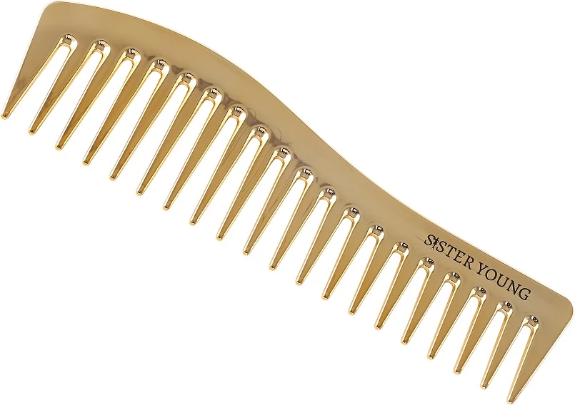 Krehër stilimi flokësh Sister Young Zuri për femra, ari, 1 copë