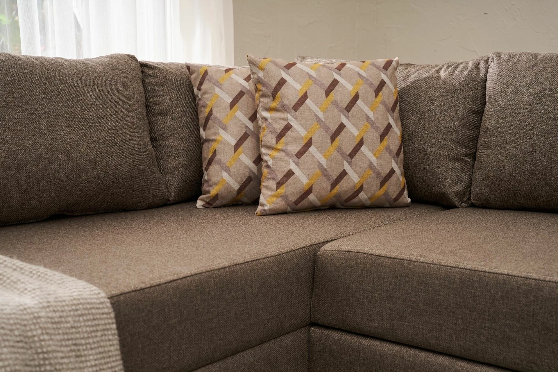 Kënd-sofë krevati Atelier del Sofa, Aly Arzilla, kënd i djathtë, ngjyrë kafe