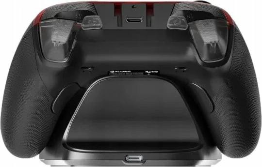 Kontroller loje GameSir G7 Pro Shadow Ember (HRG22996), tri-mode USB/2.4GHz/Bluetooth, për Xbox/PC/Android/iOS/Switch, zi/kuqe