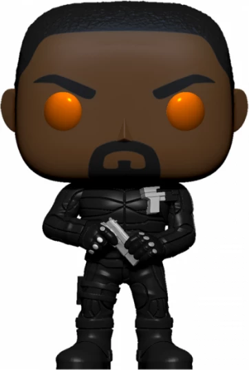Figurinë koleksionuese Funko POP Movies Hobbs & Shaw Brixton, sy portokalli
