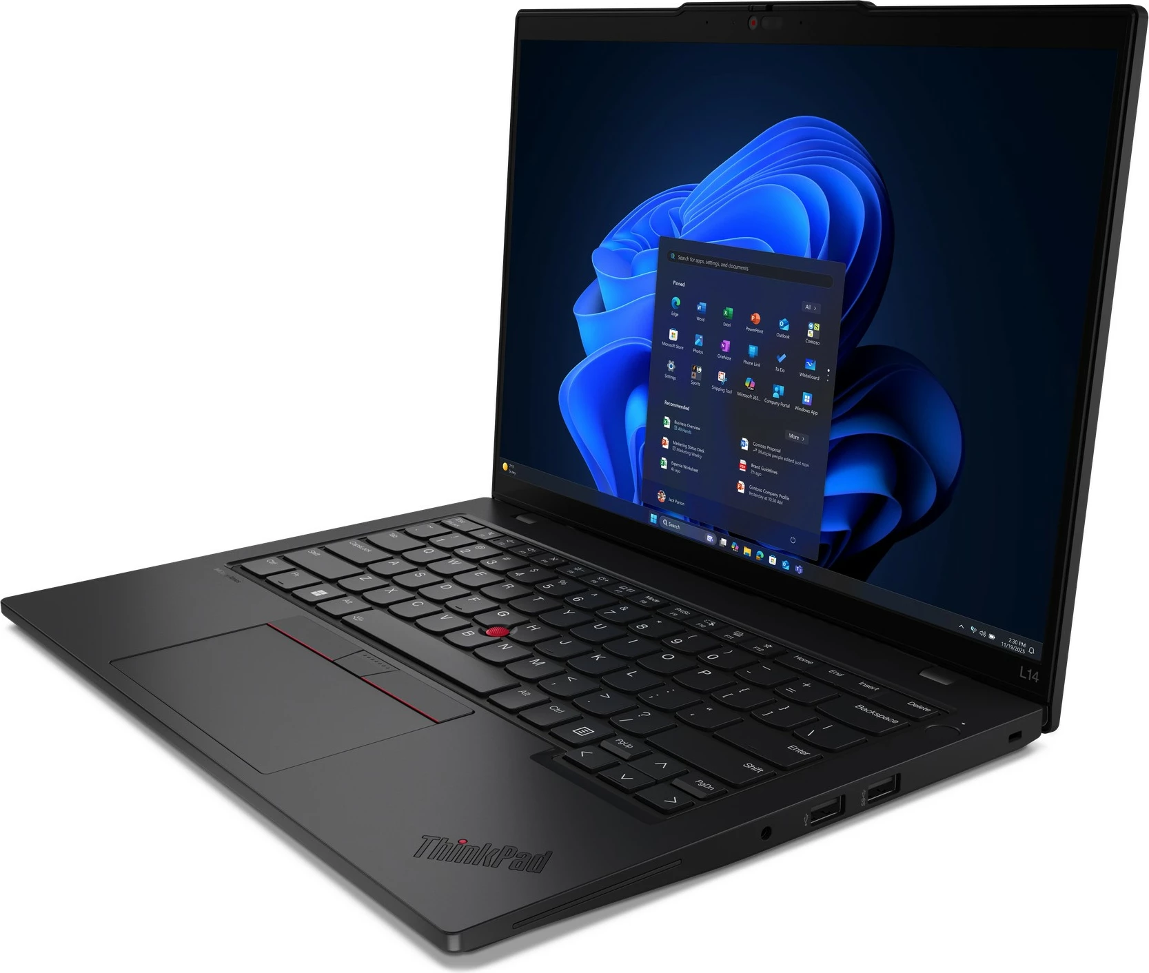 Laptop Lenovo ThinkPad L14 G6, Ryzen 5 Pro 340, 32GB RAM, e zezë