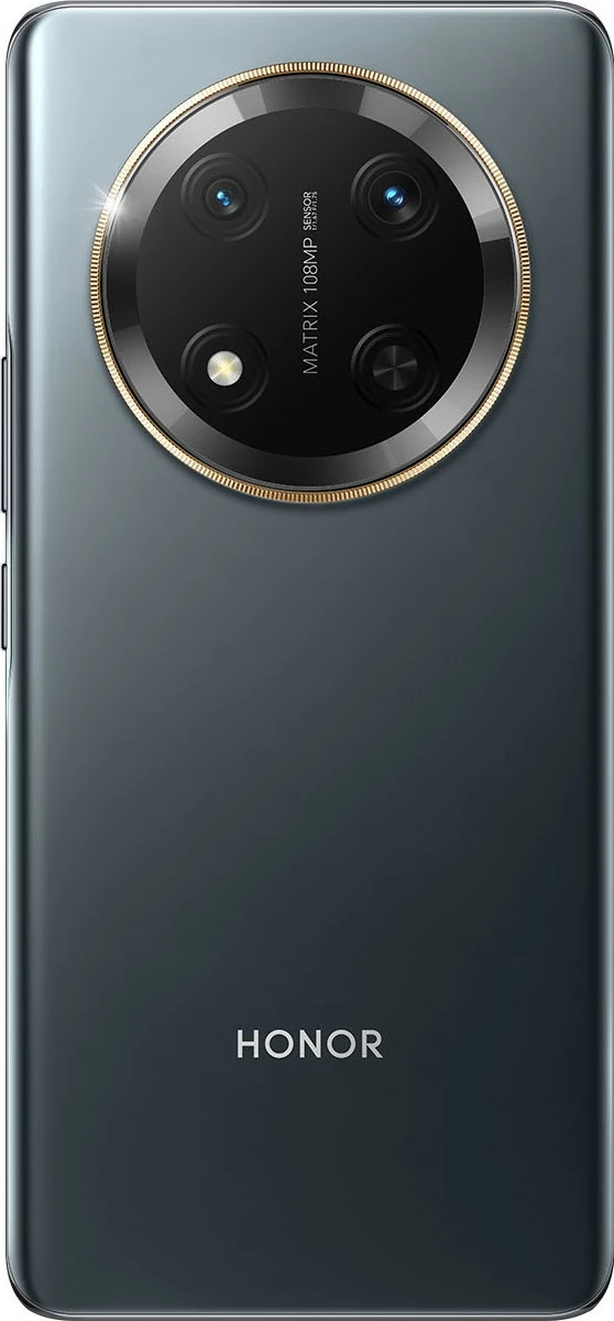 Celular Honor Magic7 Lite, 8 GB, 256 GB, 108 MP, Android 14, Ngjyrë e zezë, Titanium