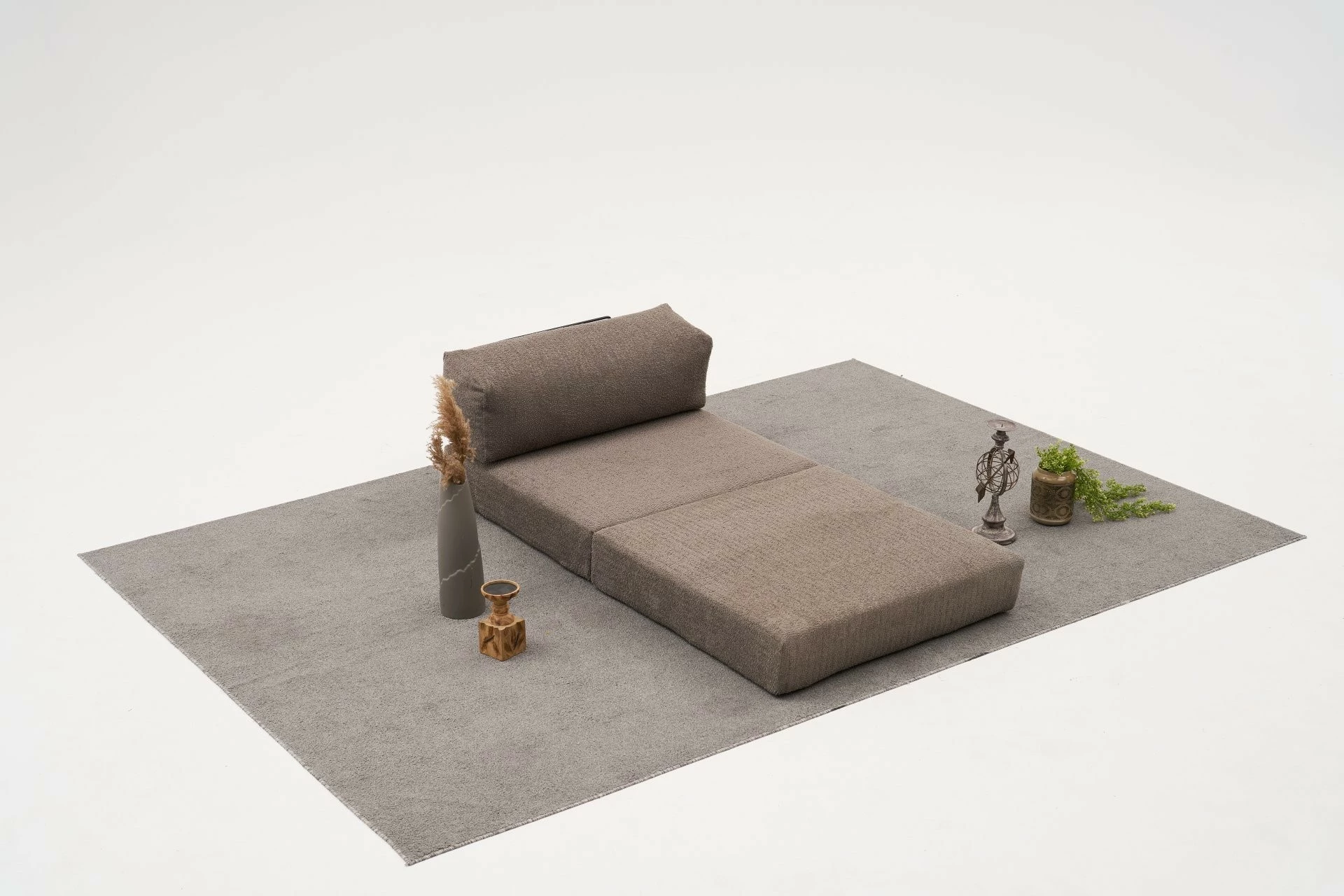 Këndare Comfort Mini, Atelier del Sofa, ngjyrë gri