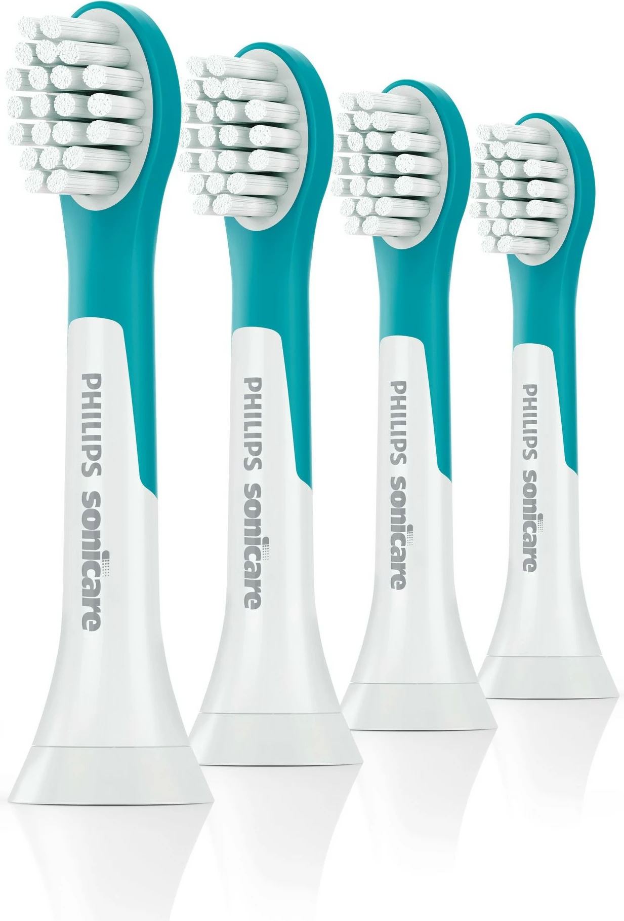 Kokë furçe Philips Sonicare për fëmijë, 2 copë, ngjyrë turkeze