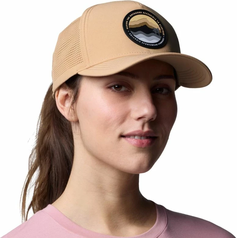 Kapelë Columbia për meshkuj dhe femra, bezhë