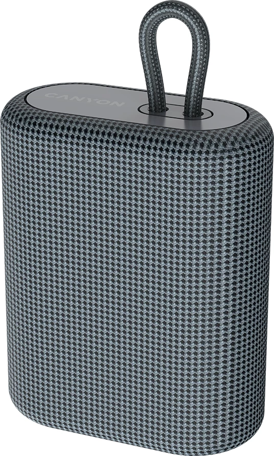 Altoparlant CANYON BSP-4 5W Bluetooth 5.0, Hiri i errët