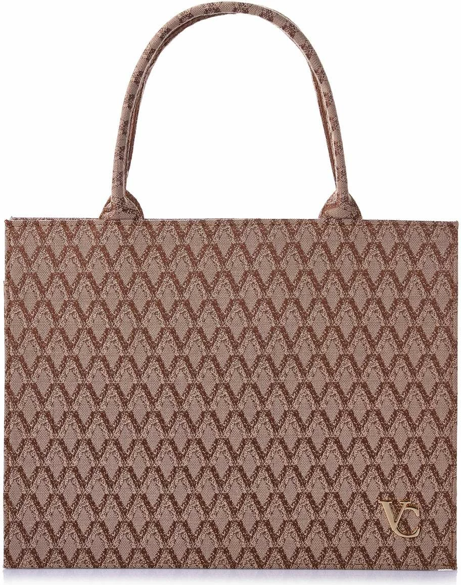 Tote bag Vince Camuto, Caserta, ngjyrë mink