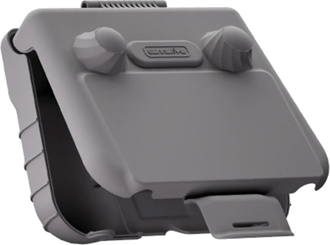 Mbështjellës Sunnylife ZN985 për kontrollues DJI RC 1/RC 2, me mbrojtëse lente, plastikë, gri