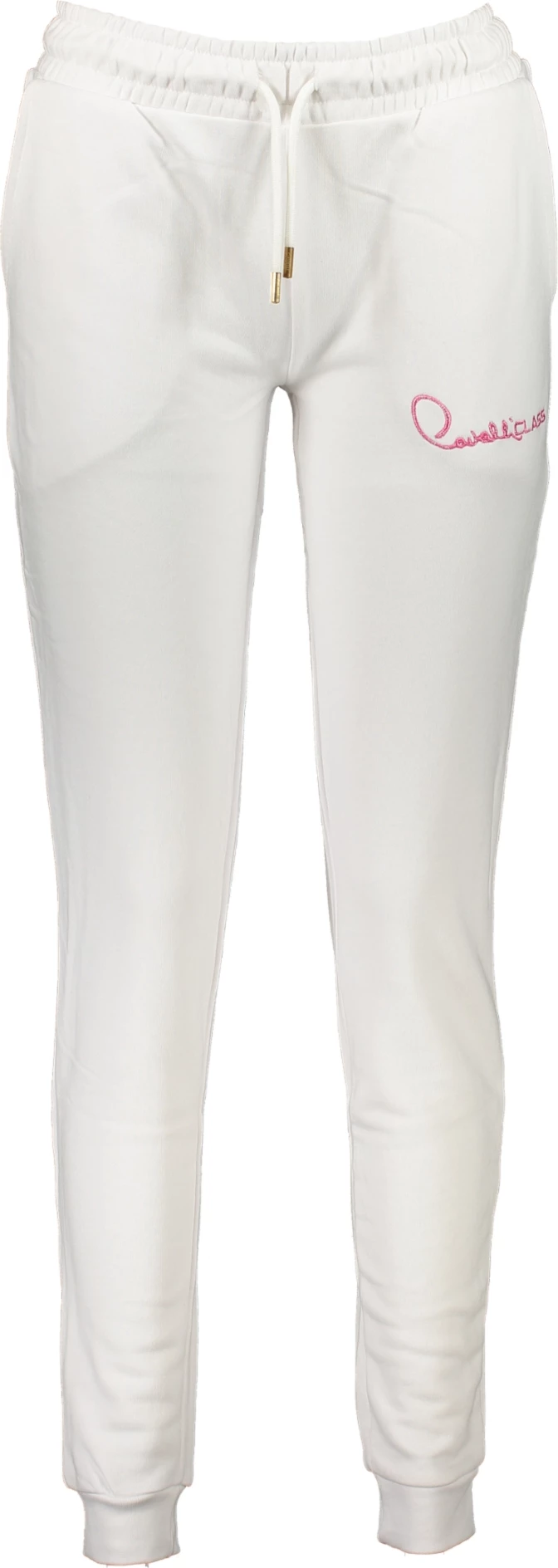Pantallona sportive femra CAVALLI CLASS, të bardha