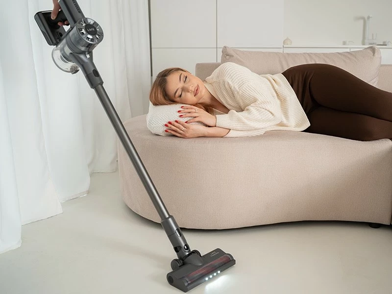 Kasë fshese Lafe PowerGlide 200 W, pa kabllo, gri