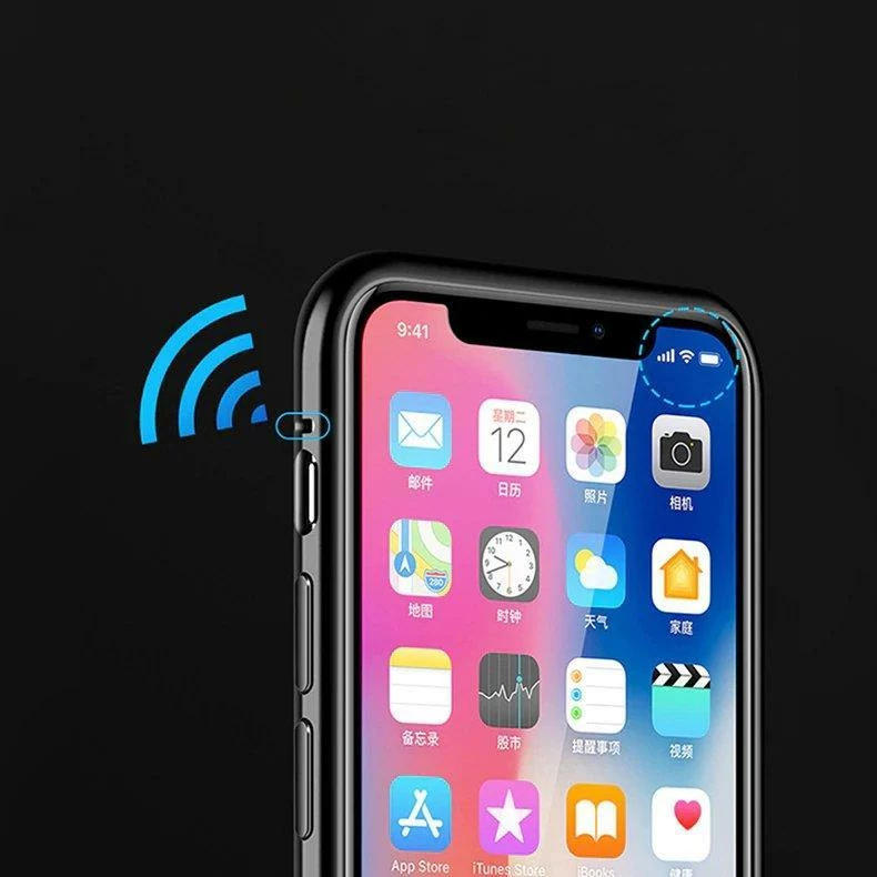 Mbështjellës Wozinsky Full Magnetic Case për Samsung Galaxy A72, xham i integruar, zi-transparent