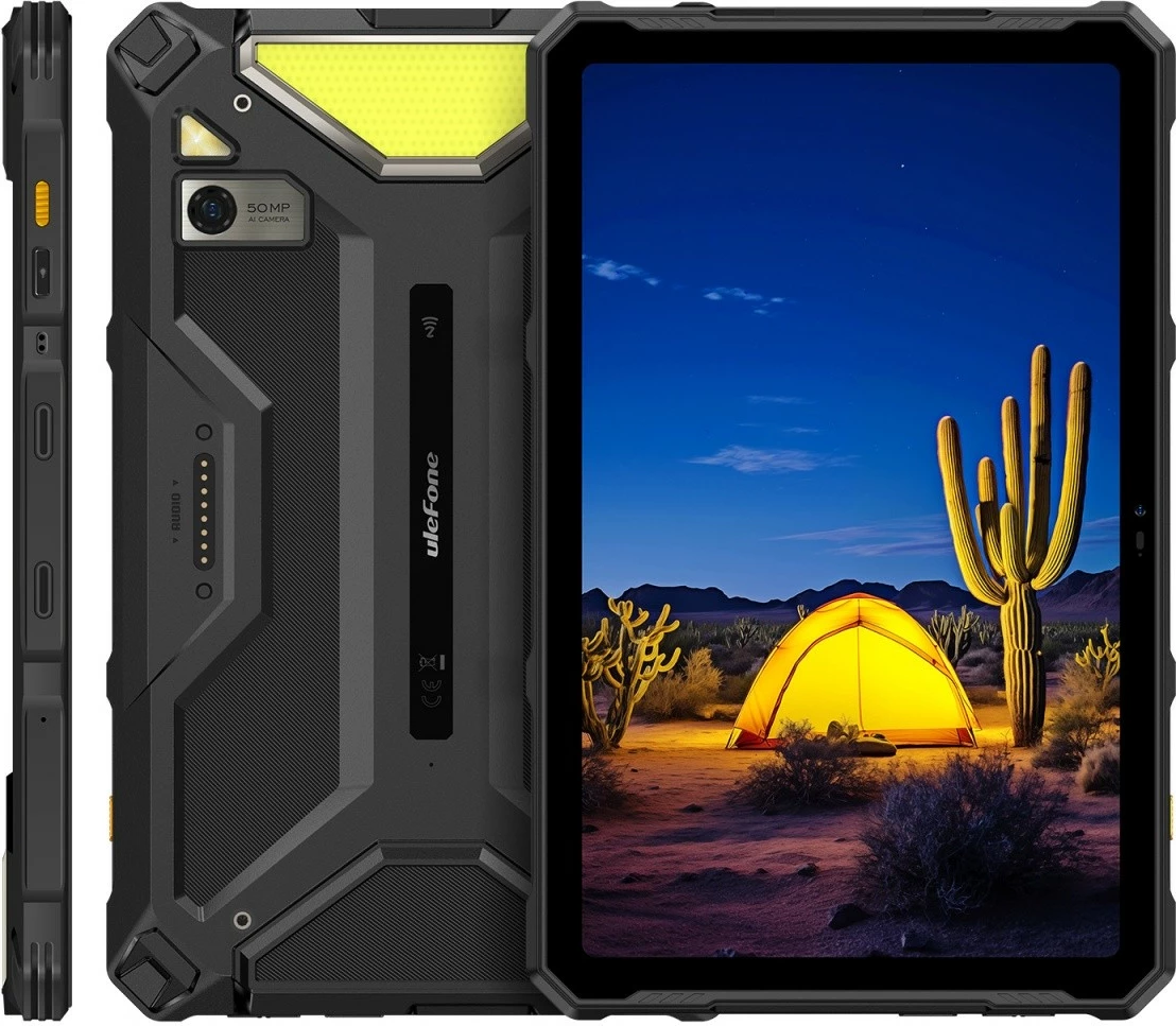 Tablet Ulefone Armor Pad 4 Ultra 5G, 10.36", 8/256GB, IP69K, Zi