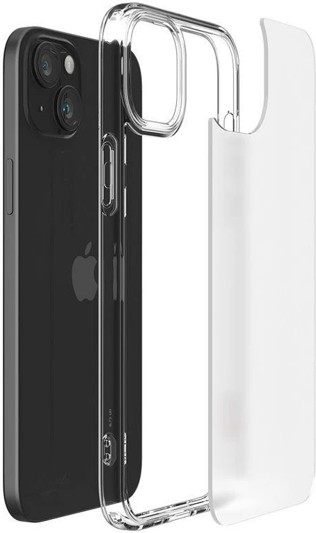 Mbështjellës Spigen Ultra Hybrid për iPhone 15 Plus, i tejdukshëm mat