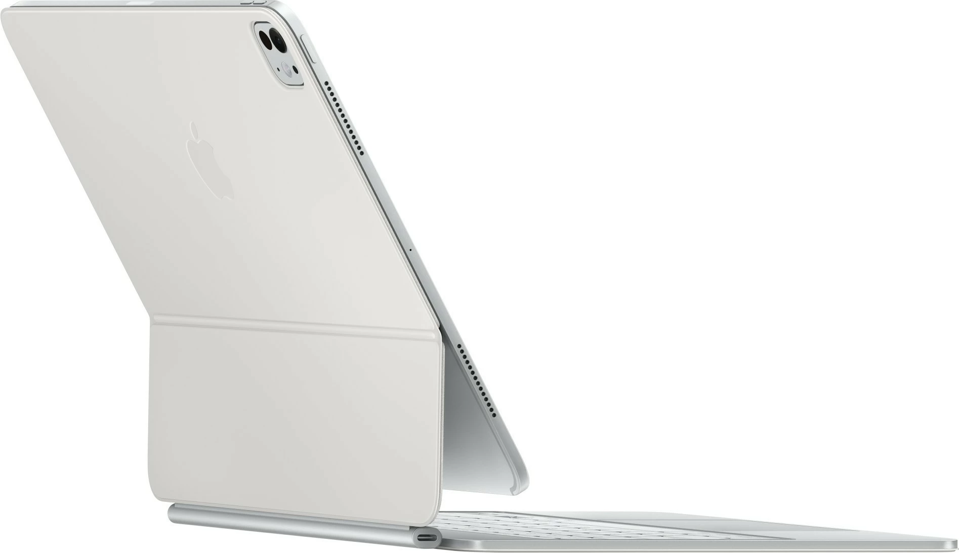 Tastierë Apple Magic për iPad Pro 13-inch (M4) - Gjermanisht - Bardhë, QWERTZ, Gjermanisht, Trackpad, Scissor key switch, 1 mm, Apple