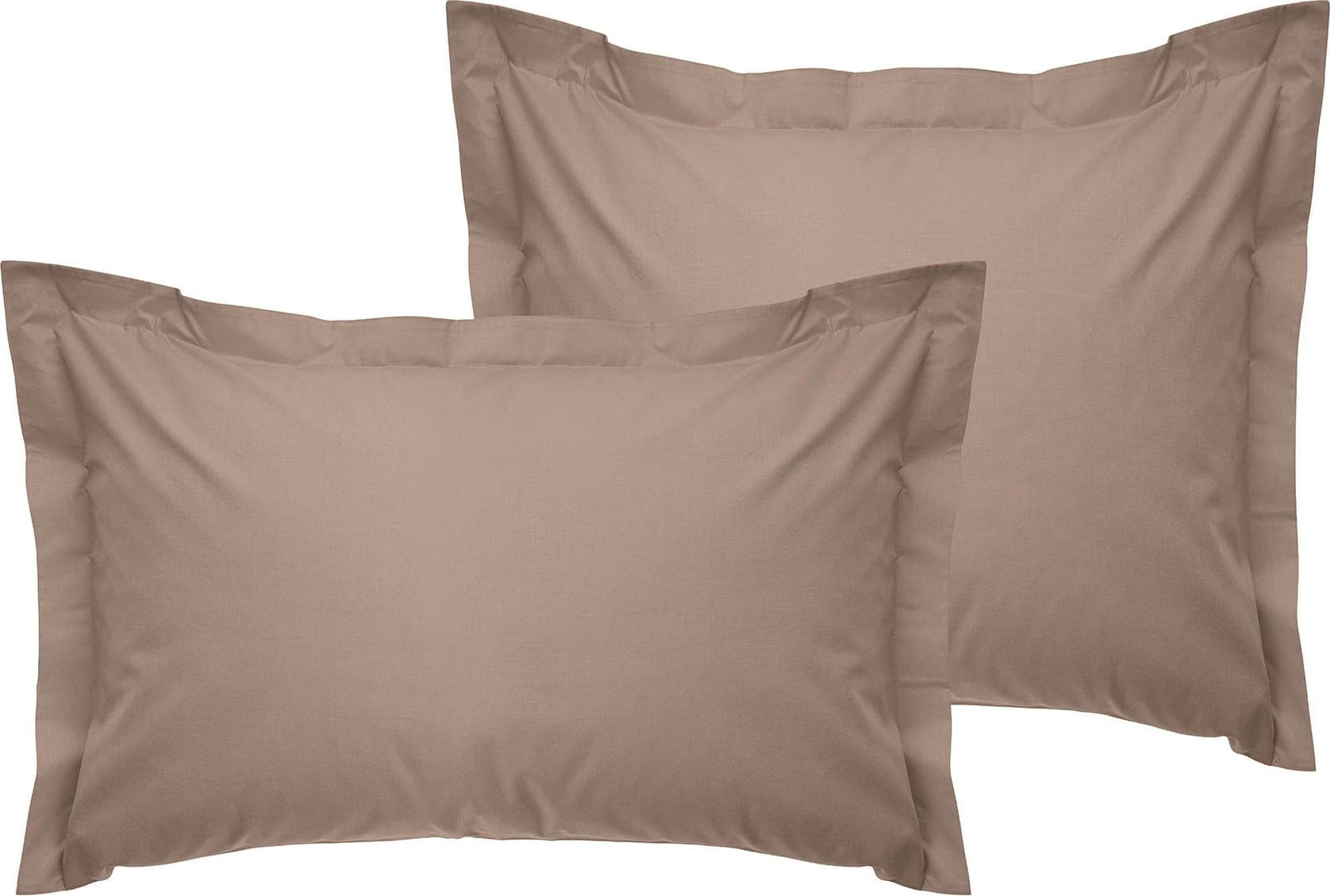 Set jastëkësh Oxford (2 copë), ngjyrë bezhë, L'essentiel