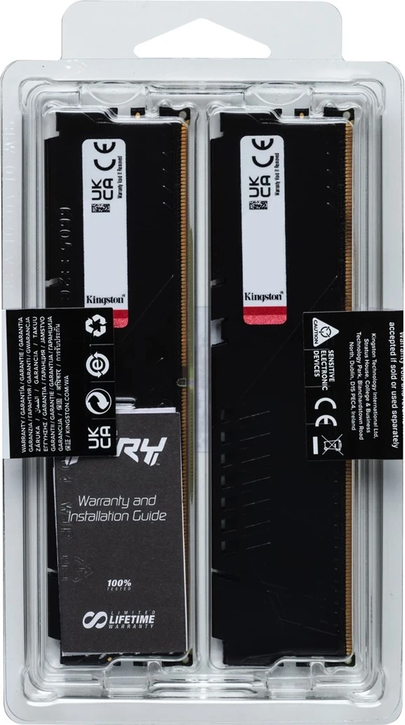 RAM Memorie Kingston Technology FURY Beast, 32GB DDR5, 5600Mhz, CL40