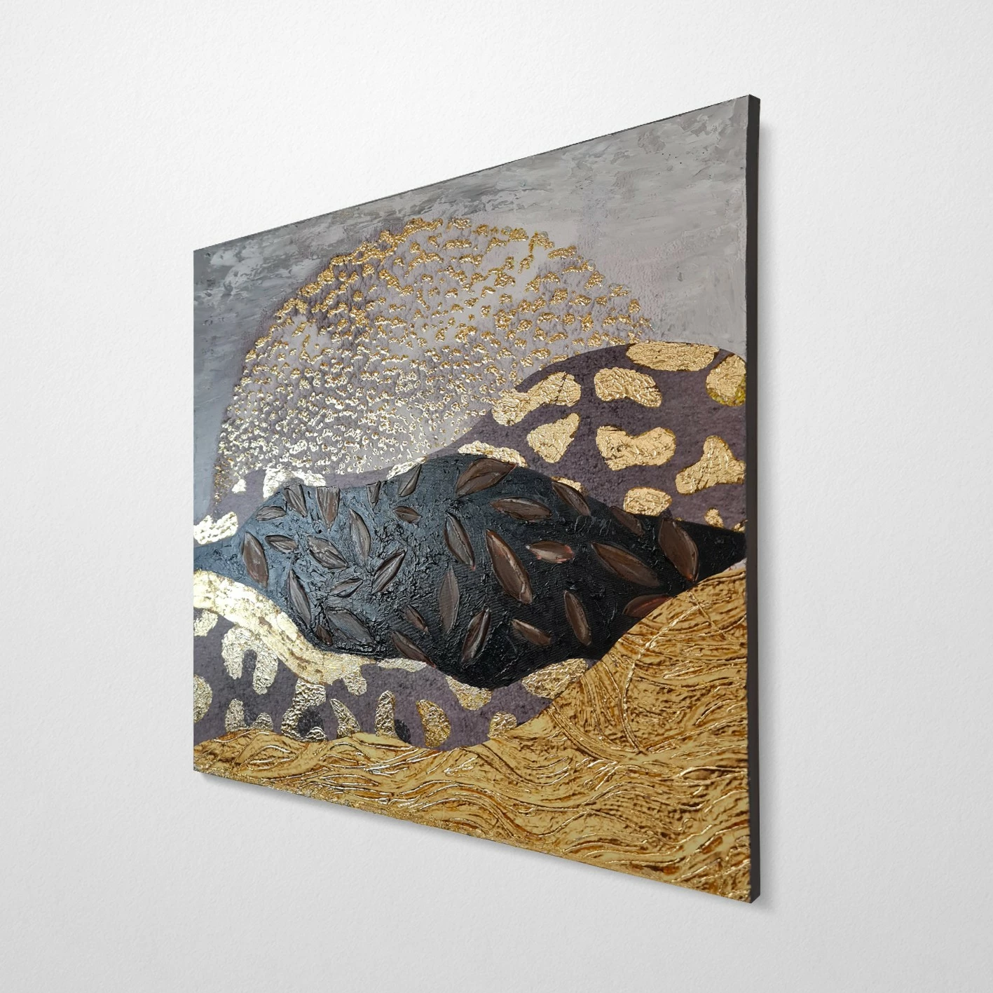 Pikturë dekorative me vaj, shumëngjyrëshe, Wallity, OPG1972733537, 140x140cm