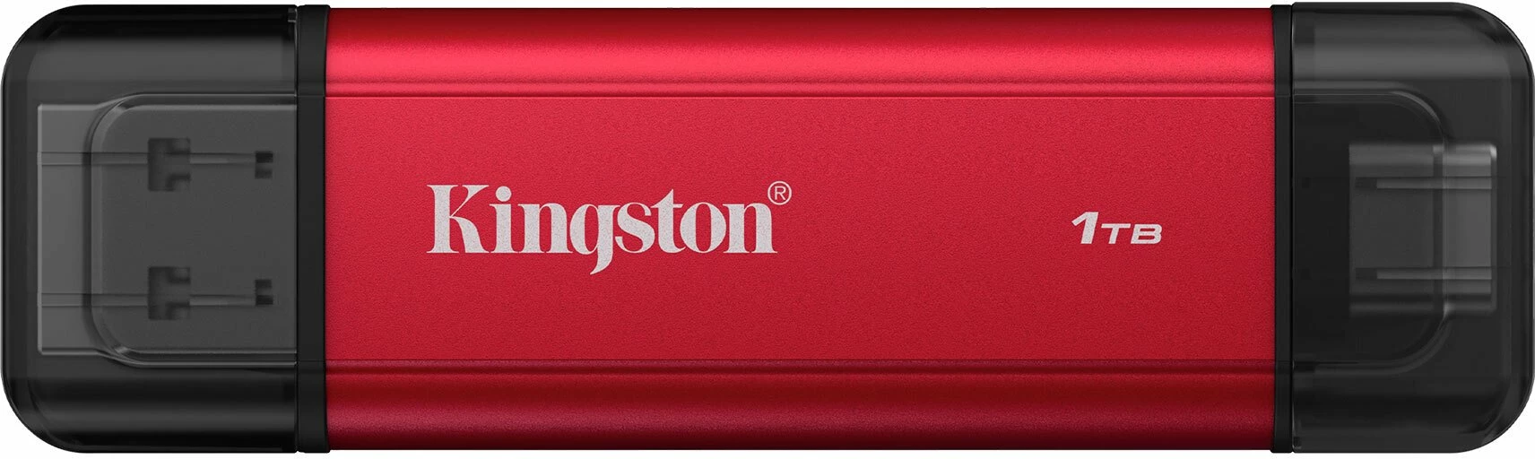 SSD i jashtëm Kingston Dual Portable SPSD/1TB 1TB, e kuqe