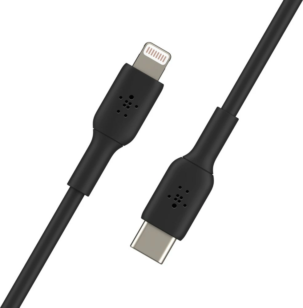 Kabllo Belkin CAA003BT1MBK, 1 m, Lightning, USB C, Ngjyrë e zezë