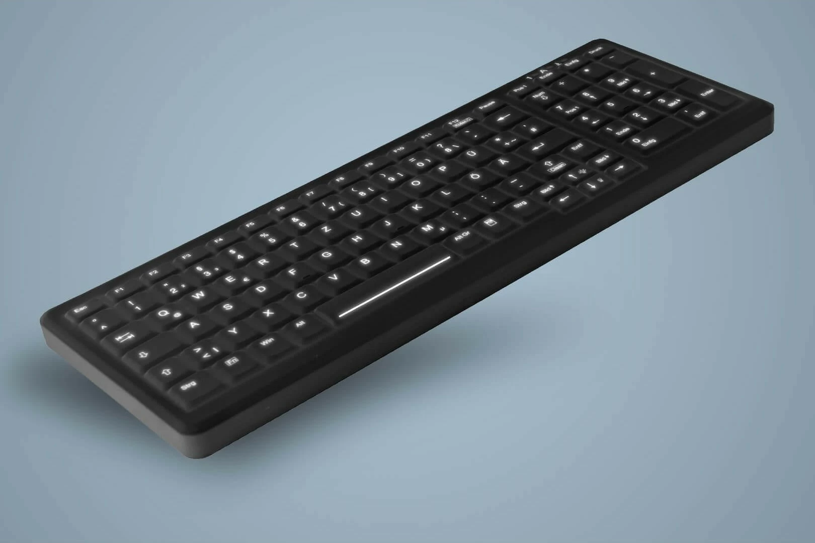 Tastierë Cherry AK-CB7000, Wired, USB, Scissor key switch, Ngjyrë e zezë