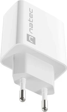 Karikues Natec Ribera, 20W, USB-C, i bardhë