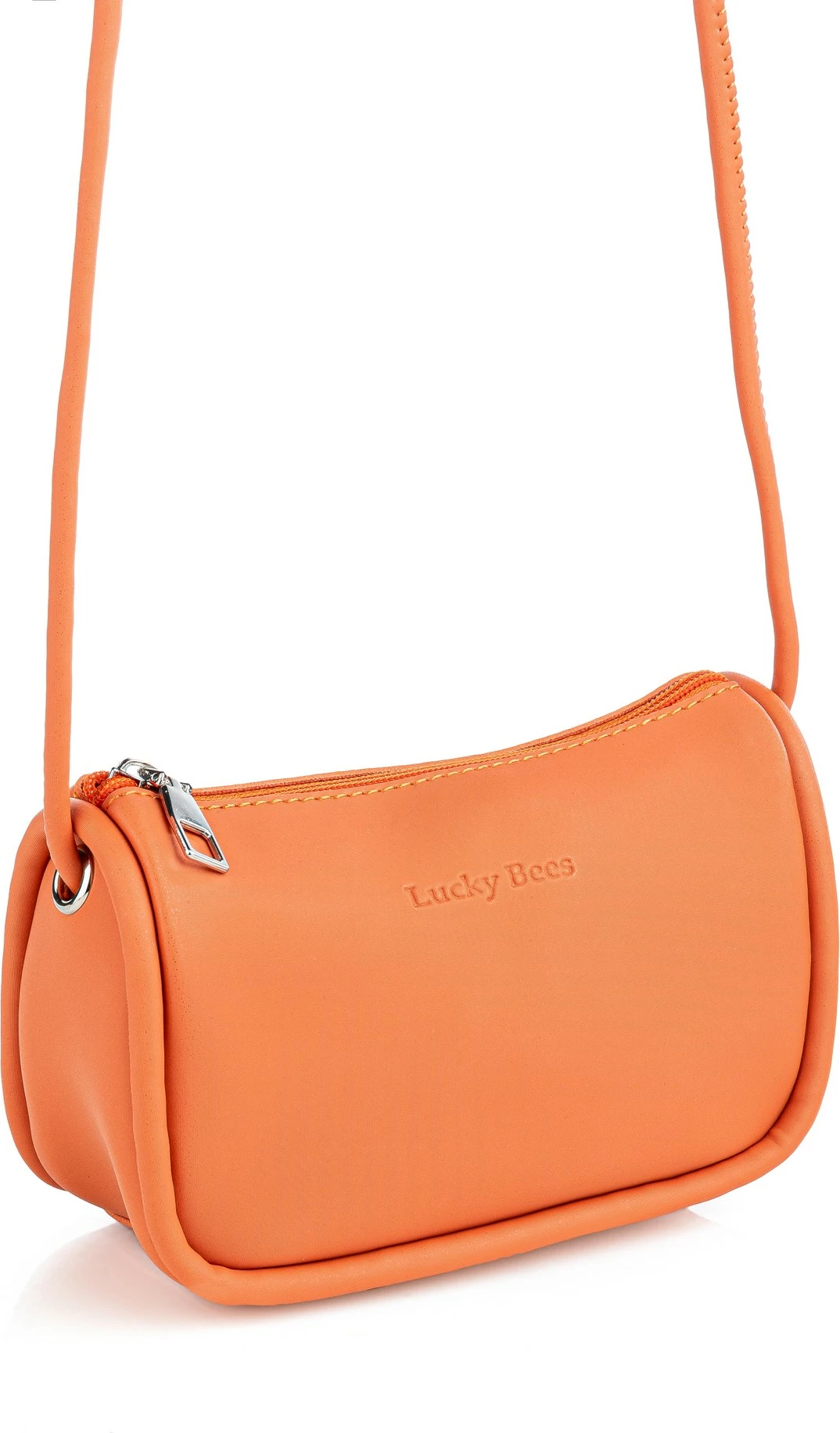 Çantë crossbody, ngjyrë portokalli, Lucky Bees, 1237 Lbr