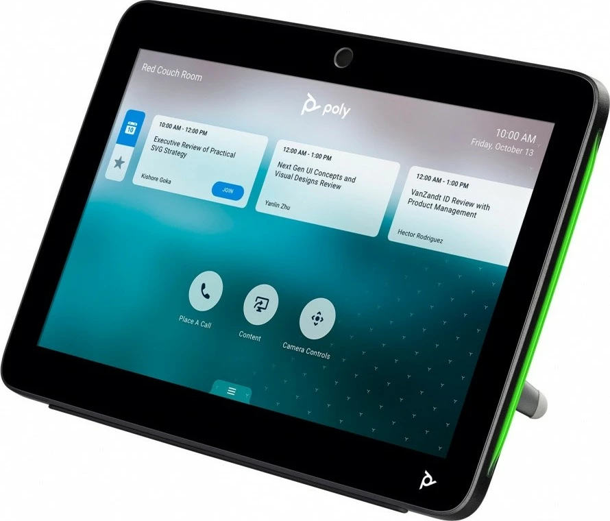 Kontrollues me prekje Poly TC10, 10", Black