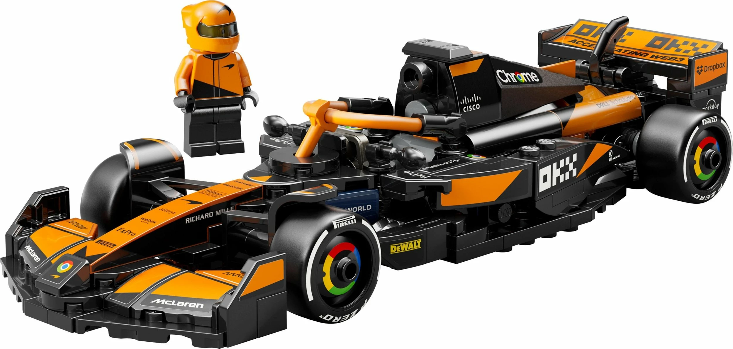 Set LEGO Speed Champions McLaren F1 Car MCL38 77251, 269 pjesë