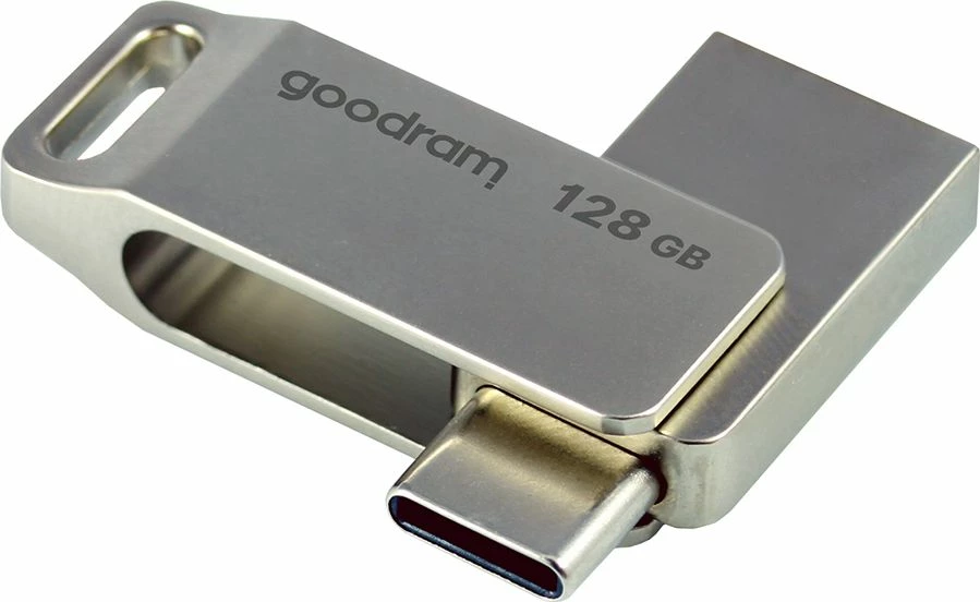 Pendrive GoodRam ODA3 ODA3-1280S0R11 128 GB USB 3.2 Gen 1 Type-A/Type-C, gri