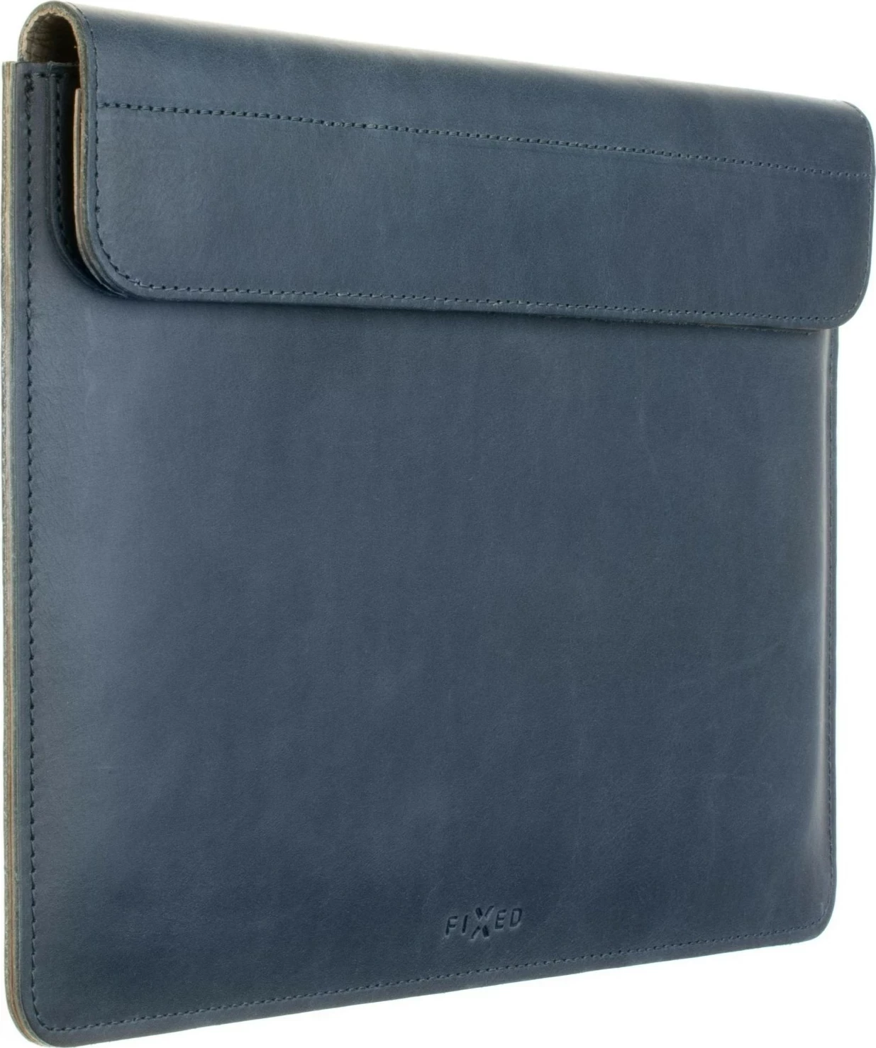 Mbështjellës  Fixed Oxford për MacBook 12", lëkurë, e kaltërt