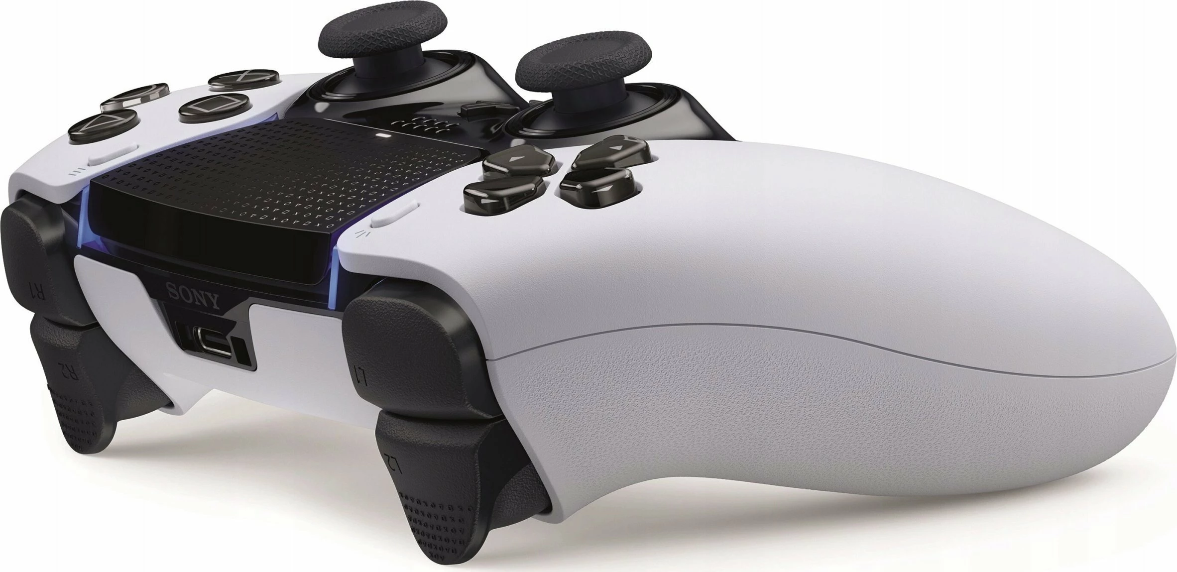 Pad Sony DualSense Edge për PS5, me lidhje pa kabllo/USB-C, i bardhë