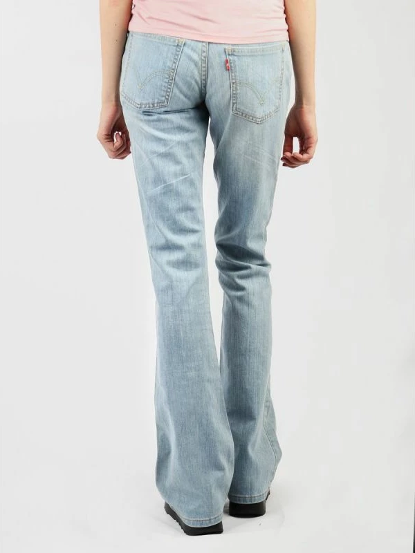 Pantallona Levi's Bootcut për femra, blu