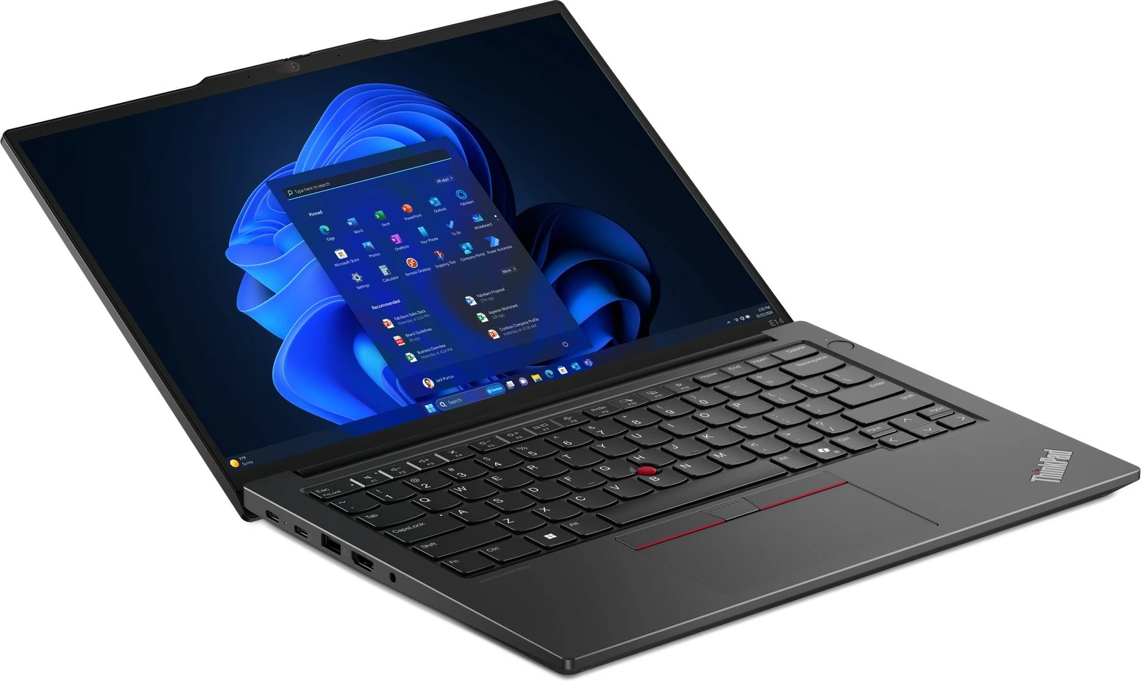 Laptop Lenovo ThinkPad E14 , 14",, Intel Core Ultra 7, 16GB RAM, 512GB SSD, Intel Arc Graphics, i zi 