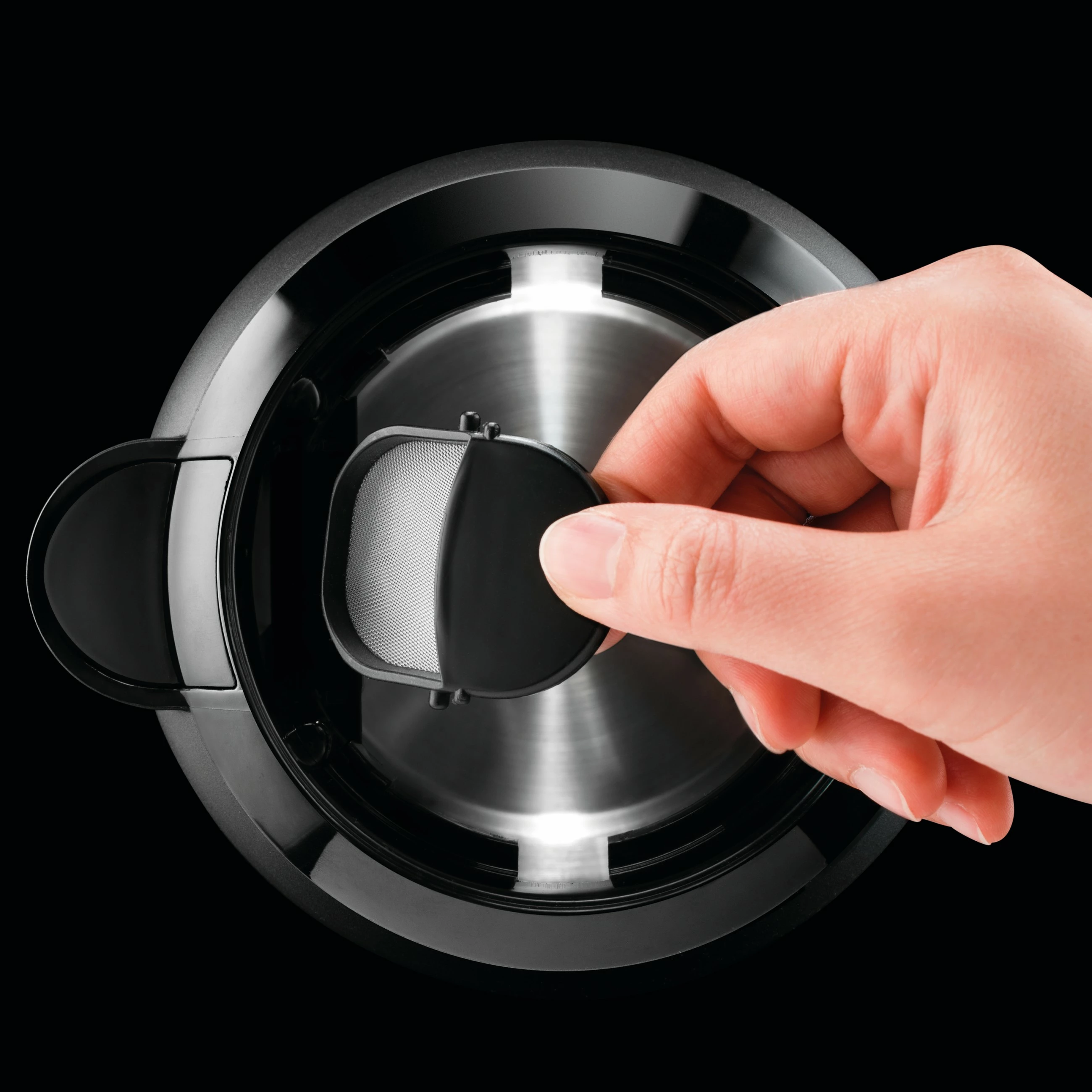 Ibrik elektrik Krups BW2448, 1.6L, plastikë, i zi