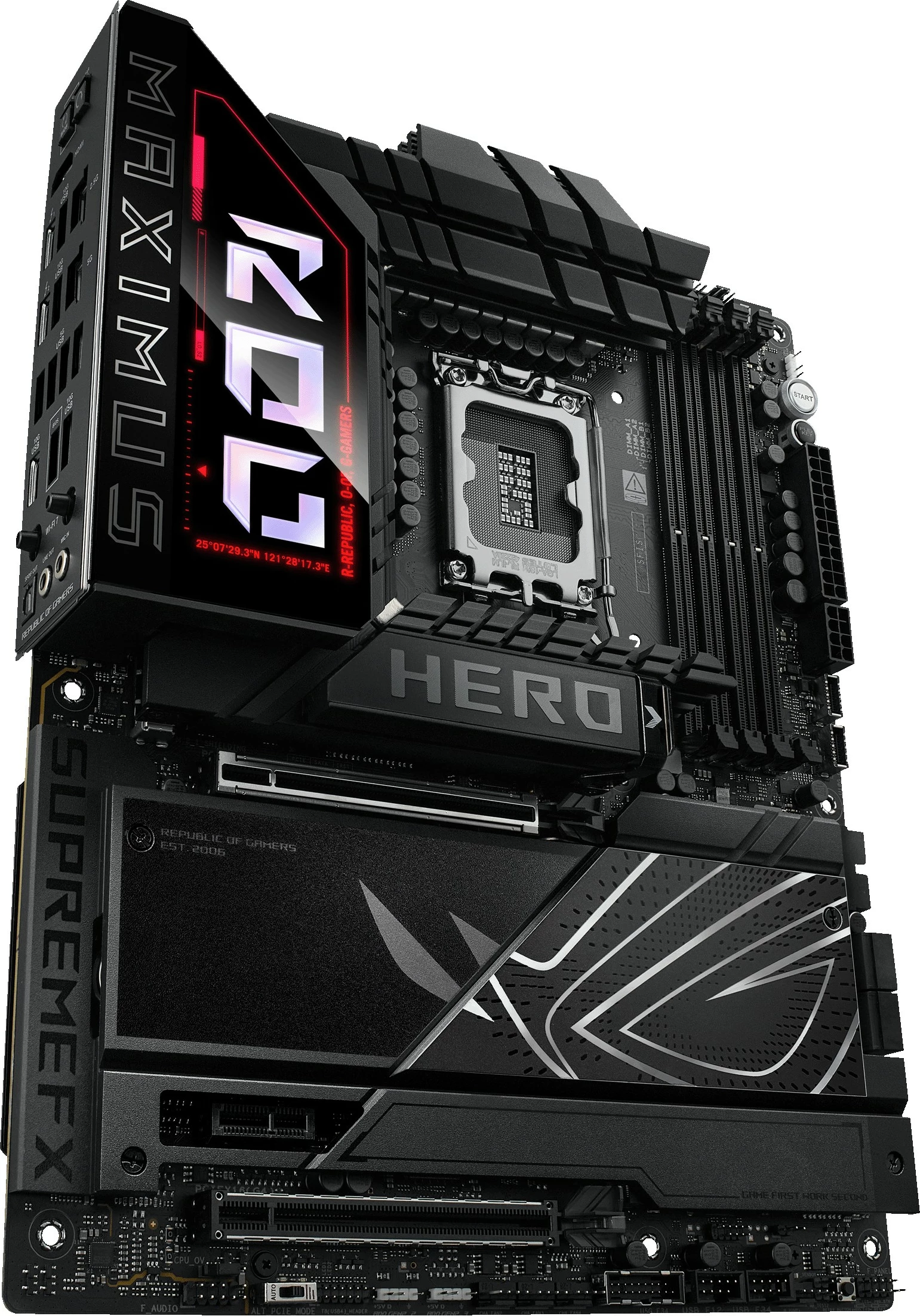 Pllakë amë ASUS ROG MAXIMUS Z890 HERO, Intel, LGA 1851, DDR5, 192 GB