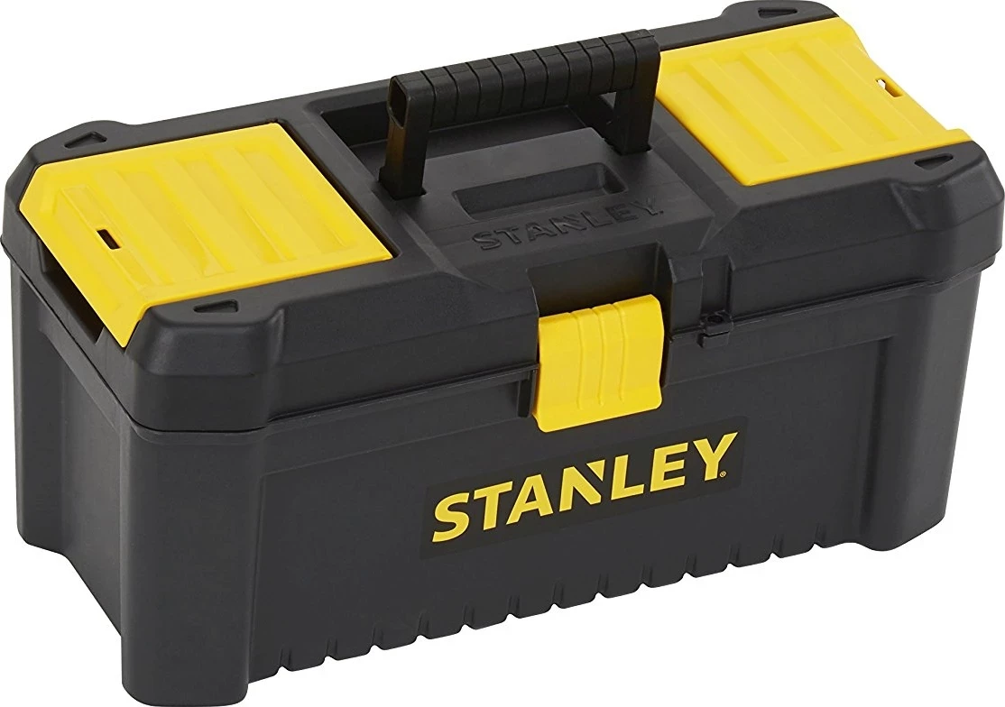 Kuti veglash Stanley STST1-75517 41x21x20 cm, me kapëse plastike, e zezë/verdhe