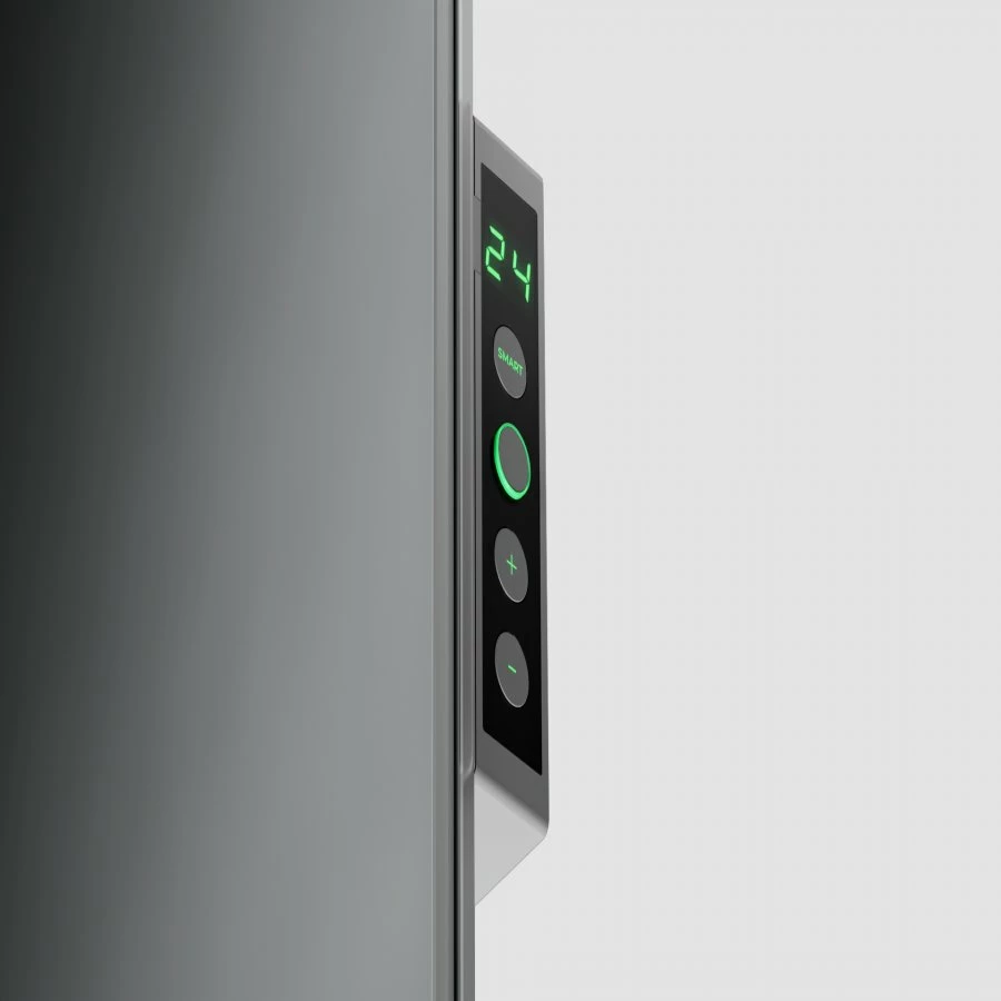 Ngrohës smart AENO Premium Eco AGH0005S 700W, xham i temperuar, infrared+konveksion, Gri