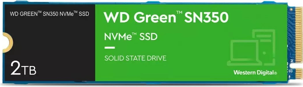 SSD Western Digital Green WDS200T3G0C, 2 TB, M.2, 3200 MB/s