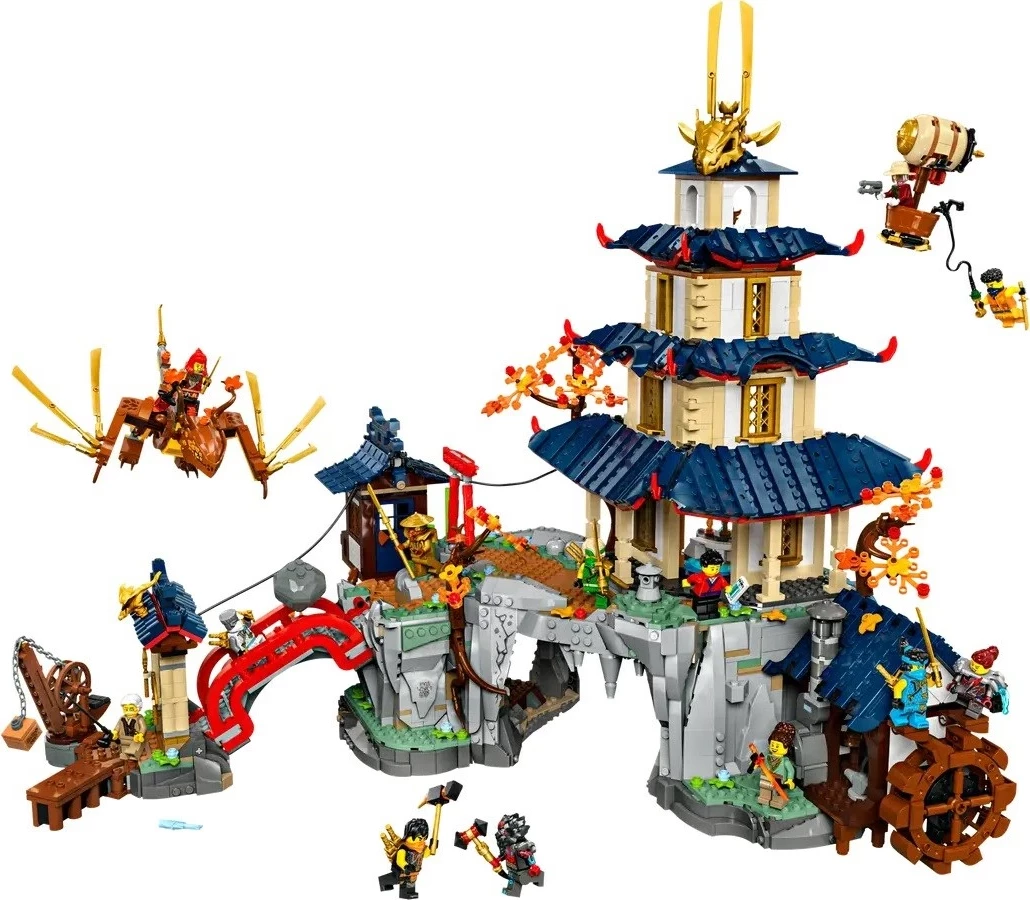 Set LEGO NINJAGO 71814, Tempulli i Turneut