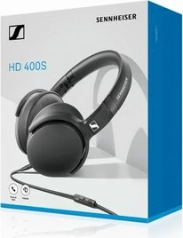 Kufje Sennheiser HD 400S me kabllo 1.4 m, të zeza