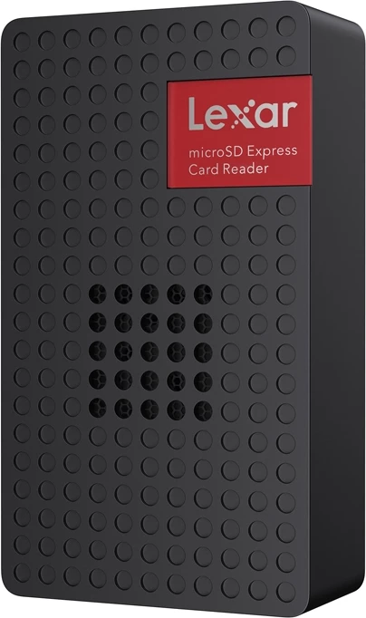 Lexues kartelash Lexar RW540 LRW540U-RNHNG microSD Express USB 3.2 Gen 2, i zi, me kabllo USB-C dhe adaptor USB-A