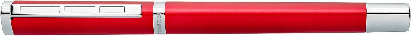 Stilolaps STAEDTLER triplus 474, metal, cartridge, majë fine, i kuq