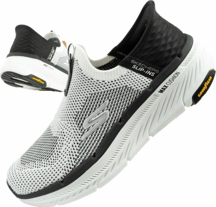 Atlete për meshkuj Skechers, bardh e zi