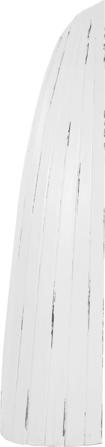 Raft vertikal për shishe, formë varke, dru mahogany, FH9495, 46x30x140H cm